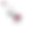 Bouton pression kiss rose