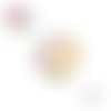 Bouton pression bois rose 18mm
