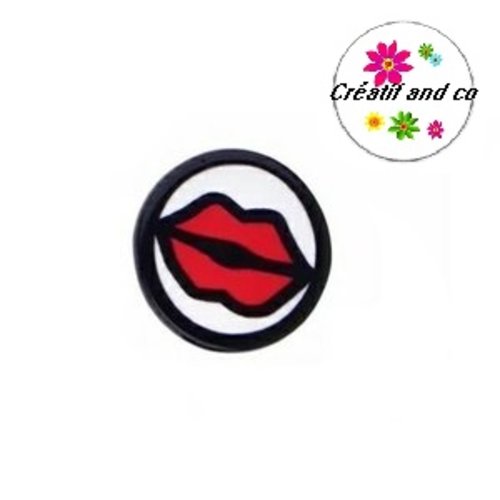 Bouton pression bouche acrylique