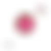 Bouton pression kiss rose
