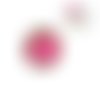 Bouton pression kiss rose