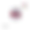 Bouton pression kiss drapeau