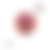 Bouton pression kiss rose