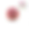 Bouton pression kiss rose