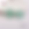 Breloque estampe arbre vert paon 23mm