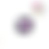 Bouton pression s fond noir