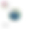 X2 cabochons fleurs 10mm