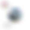 X2 cabochons van, vacances, soleil 10mm