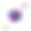Bouton pression métal mauve