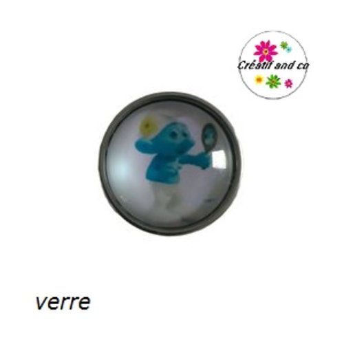 Bouton pression schtroumpf