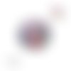 Bouton pression paon