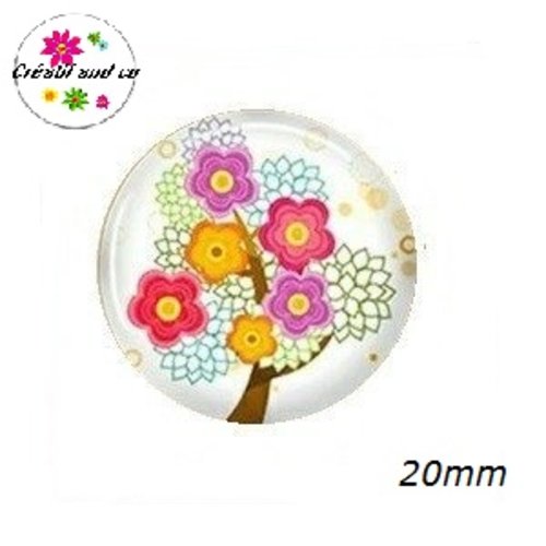 Cabochon arbre de vie 20mm