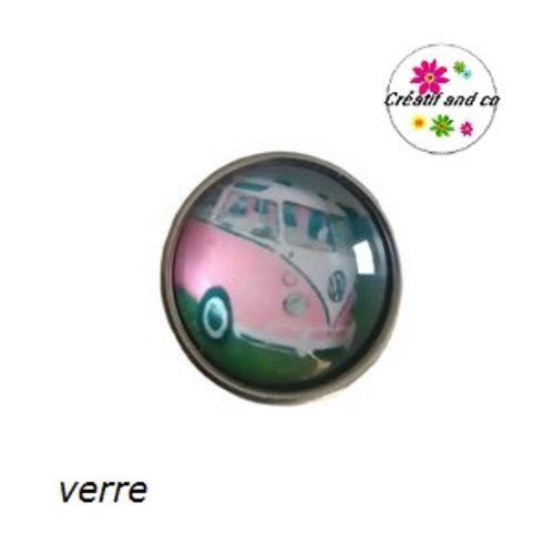 Bouton pression van rose