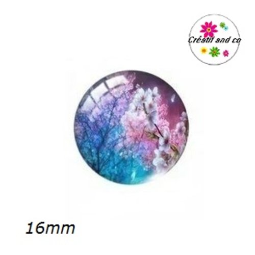 X2 cabochons arbre de vie 16mm