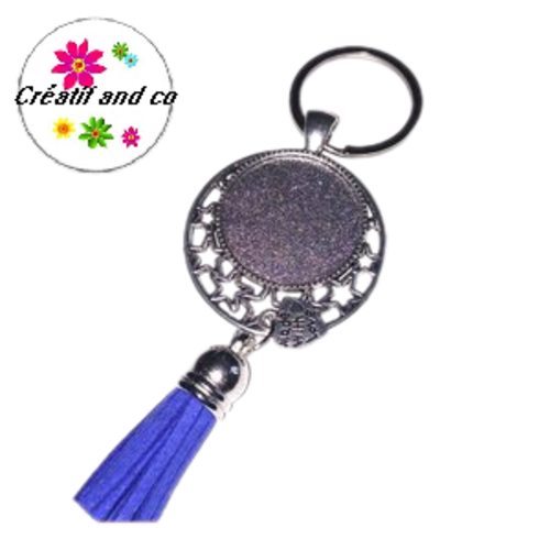 Porte clé pour cabochon 25mm