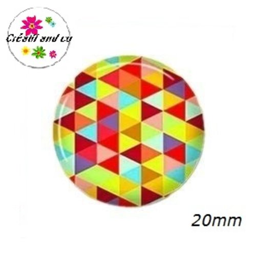 Cabochon à motif 20mm