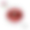 Cabochon kiss rouge 20mm
