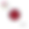 Cabochon kiss rouge 20mm