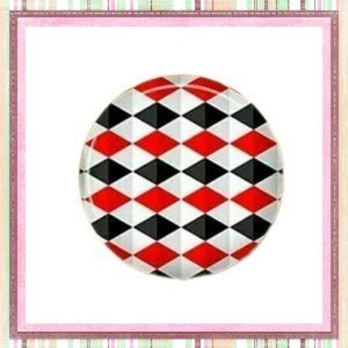 Cabochon motif losange 20mm