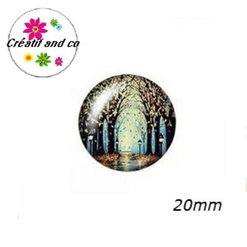 Cabochon arbre de vie 20mm