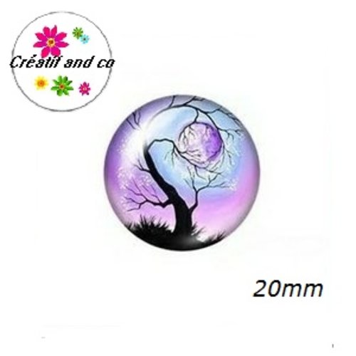 Cabochon arbre de vie 20mm