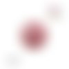 Bouton pression métal rose