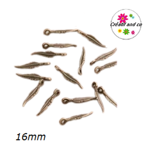 Plume bronze 16mm