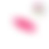 Breloque tong fuchsia