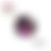 X2 cabochons fleuris 14mm