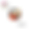 X2 cabochons femme 14mm