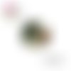 X2 cabochons abstrait 14mm