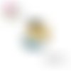X2 cabochons abstrait 14mm