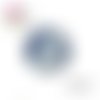 X2 cabochons feuille 14mm