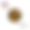 X2 cabochons feuille 14mm