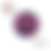 X2 cabochons fleuris 14mm