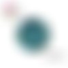 X2 cabochons fleuris 14mm