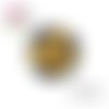 X2 cabochons fleuris 14mm