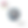 X2 cabochons feuilles 14mm