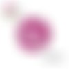 X2 cabochons fleuris 14mm