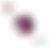 X2 cabochons fleuris 14mm