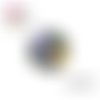 X2 cabochons fleuris 14mm