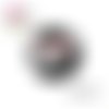 X2 cabochons fleuris 14mm