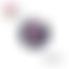 X2 cabochons feuille 14mm