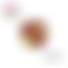 X2 cabochons fleurs 14mm