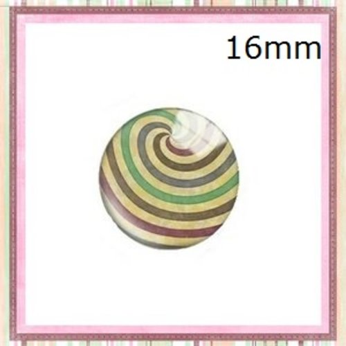 X2 cabochons 16mm
