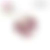 X2 cabochons fleuris 12mm