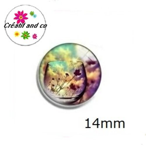 X2 cabochons 14mm