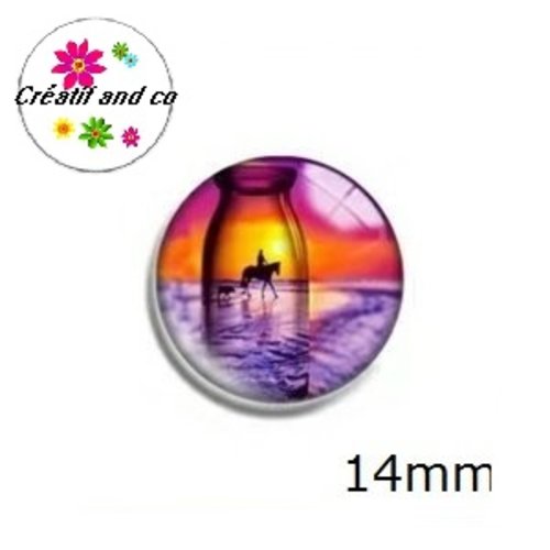 X2 cabochons 14mm
