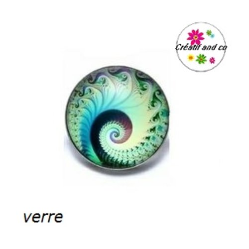 Bouton pression à motif