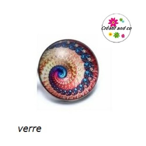 Bouton pression à motif